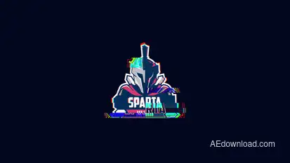 Digital Glitch Logo Logo Stings template preview