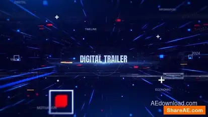 Digital Intro Openers template preview