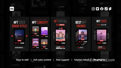 Digital Item Instagram Stories Product Promo template preview