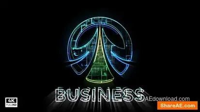 Digital Logo Reveal Openers template preview