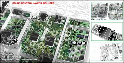 Digital Logo build Logo Stings template preview