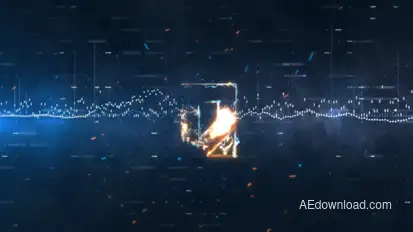 Digital Logo Reveal Logo Stings template preview