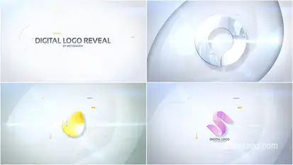 Digital Logo Reveal Logo Stings template preview