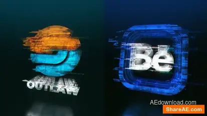 Digital Logo Reveal Logo Stings template preview