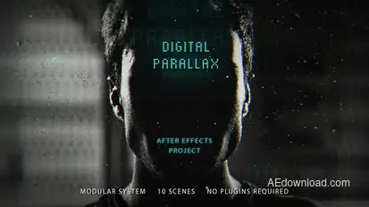 Digital Parallax Video Displays template preview