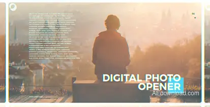 Digital Photo Opener Openers template preview