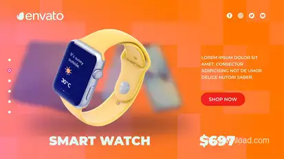 Digital Product Commercial Promo Product Promo template preview