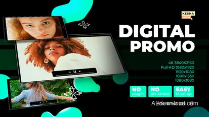 Digital promo Product Promo template preview