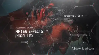 Digital Sci Fi Slideshow Openers template preview