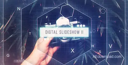 Digital Slddeshow Openers template preview