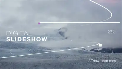 Digital Slideshow Openers template preview