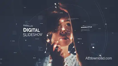 Digital Slideshow Openers template preview