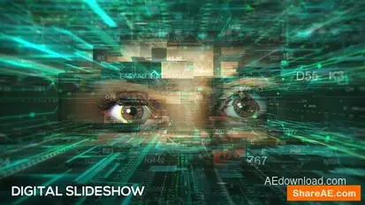 Digital Slideshow Openers template preview