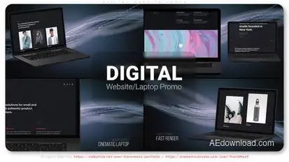 Digital Website Promo Product Promo template preview