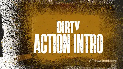 Dirty Action Intro Openers template preview