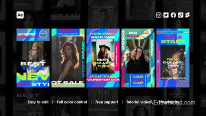 Discount Instagram Reels Product Promo template preview