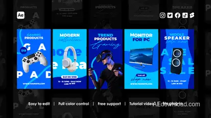 Discount Instagram Stories Product Promo template preview