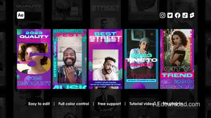Discount Instagram Stories Product Promo template preview