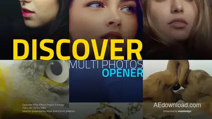 Discover Multi Photos Opener Openers template preview
