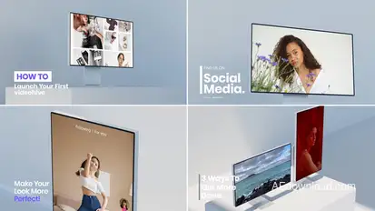 Display Mockup Promo Product Promo template preview