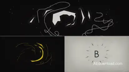 Distort Logo Intro Logo Stings template preview