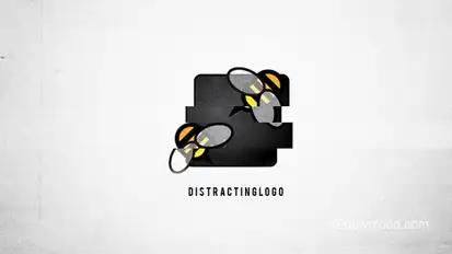 Distracting Logo Logo Stings template preview