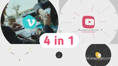 Diving Logo Reveal Logo Stings template preview