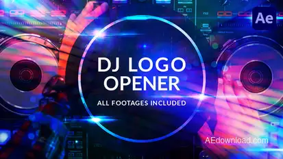 DJ Logo Opener Openers template preview
