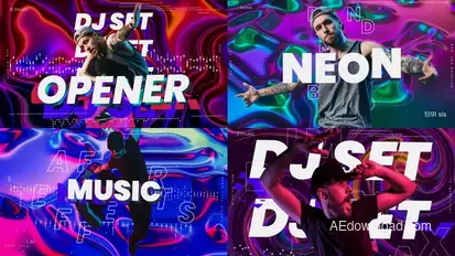DJ Music Opener Openers template preview