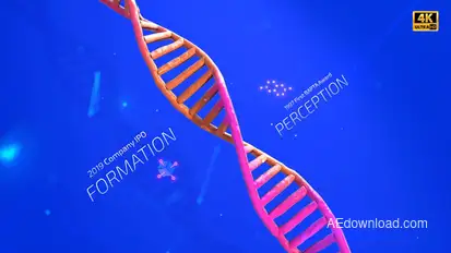 DNA Corporate Blue broadcast-packages template preview