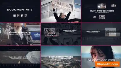 Documentary Classic Openers template preview