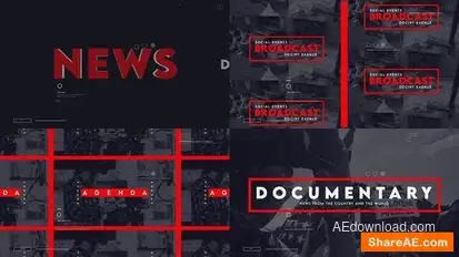 Documentary Opener Openers template preview