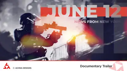 Documentary Trailer Openers template preview