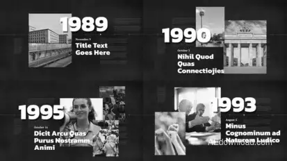 Documentary Video Template Video Displays template preview