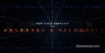 Dots Digital Titles Titles template preview