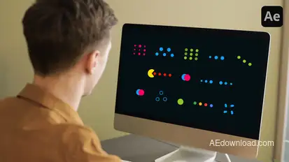 Dots Loading Animations Elements template preview