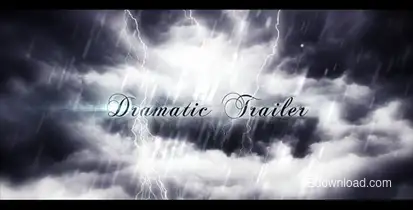Dramatic Trailer Openers template preview