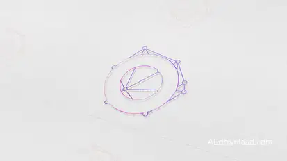 Drawing paper logo reveal Logo Stings template preview