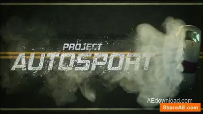 Drift Car/Race Automotive Opener Openers template preview