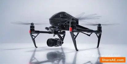 Drone Reveal Logo Stings template preview