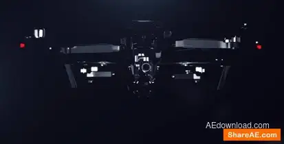 Drone Reveal Logo Stings template preview