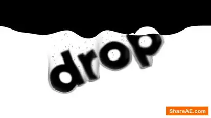Drop Reveal Logo Stings template preview