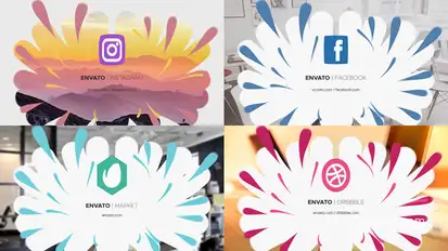 Drops Logo Logo Stings template preview