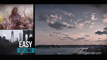 Dubstep Reel Video Displays template preview