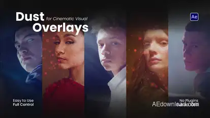 Dust Overlays Elements template preview