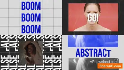 Dynamic Abstract Promo Openers template preview