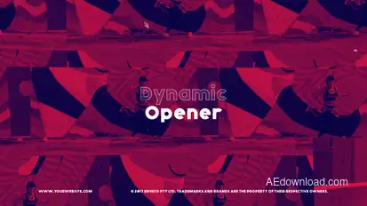 Dynamic and Fast Intro Openers template preview