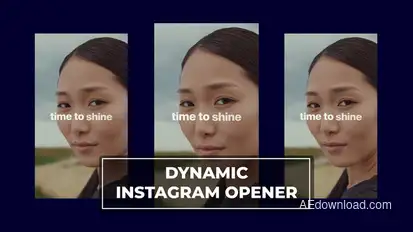 Dynamic Bright Instagram Opener Openers template preview