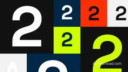 Dynamic Countdown Elements template preview