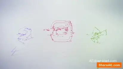 Dynamic Glitch Logo Logo Stings template preview